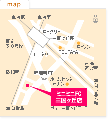 三国ケ丘店MAP